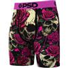 PSD Boxer Uomo Blu Nero Stampa Geometrica | Boxer Elastico in Vita e Microfibra Regalo Originale