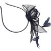 Luxshiny Fermaglio per Cappello Fascinator Fermaglio per da Donna Fascia per Cappello Copricapo Vintage Copricapo da Sposa Tea