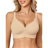 Avidlove Reggiseno senza cuciture da donna push up senza ferretto con supporto morbido senza ferretto, comodi reggiseni imbottiti bralette senza cuciture e reggiseno per il sonno