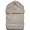 VINGI Accappatoio Unisex Modello LISBONA di Spugna con Cappuccio in Cotone 80% Lycra 20% CONFEZIONATO in Busta (L-XL, Tortora)