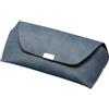 GHHZML Astuccio Per Occhiali Custodia morbida in pelle for occhiali, borsa portaoggetti portatile resistente alla pressione, da sole con fibbia quadrata