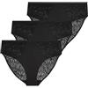 Marks & Spencer Mutande sgambate Body Soft™ - Confezione da 3 da Donna Nero