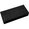 Generico Custodia rigida in PC stampata in 3D console di gioco per AYANEO MICRO2 - Custodia da trasporto portatile per console di gioco retrò portatile con chiusura magnetica, Nero