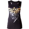 Nintendo Débardeur 'The Legend of Zelda' - Gold Logo - Donna - Taglia XL - [Edizione: Francia]