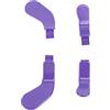 BONKZEBU Kit di Sostituzione Pad D Pad Paddle in Metallo per Controller Wireless di Alta qualità per Series 2, Facile da Installare, 6 Pezzi in Acciaio Inossidabile per (modello 1698) per (Viola
