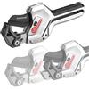 PINOZE Tagliatrici in PVC, taglio regolabile a 3 velocità fino a 63mm, strumento per tagliare PVC, PPR, PE, PEX, tubi in plastica e tubi idraulici con lama rivestita SK5 Teflon