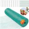 Yokuni Rete Anti Uccelli 4x5m, maglia 15x15 mm, robusta, anti-UV, 10 ancore + fascette. Ideale come Rete Anti Piccioni, Rete Antigrandine: ciliegi, laghetti, frutti, giardino, balcone.