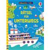 Usborne Minis: Rätsel für unterwegs: Rätselbuch im kleinen Format - mit Lösungen - Beschäftigungsbüchlein für Kinder ab 6 Jahren