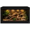 Aquariumline Terrario in Legno (NERO, 150X80X80)