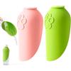 Kanzith Set di 2 adattatori per bottiglia d'acqua in silicone per cani, con beccuccio in PET