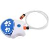 Generico Fontana D'Acqua Giocattolo Per Cani,Con Tubo Da 1,62 m E Dispenser Interattivo - Pedale Spruzzatore D'Acqua Per Cani - Patio Giardino Prato Cortile Balcone Gioco Estivo