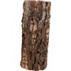 CIYODO Nascondiglio per Rettili in Legno a Forma di Cilindro Cavo Superficie Corteccia Naturale, Nascondiglio Realistico per Gechi e Habitat da Terrario in Stile Foresta Pluviale