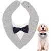 Generic Tux, abbigliamento formale per cani, elegante collare per cani con papillon, abbigliamento formale per cani, accessorio divertente per feste di compleanno, matrimoni