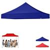 Generic Copertura per tetto di ricambio impermeabile per gazebo da esterno, in tessuto Oxford, copertura superiore, protezione solare, resistente, per giardino e attività all'aperto (blu, 2 x 3 m)
