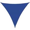 vidaXL Vela Parasole 160 g/m² Triangolare Blu 5x5x5 m in HDPE