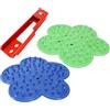 BESPORTBLE Set di 3 Rimuovi Spine per Rosa e Fiori, Gomma e Metallo