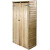 VERDELOOK Armadio ripostiglio Multiuso in Legno impregnato per Attrezzi, 85x46x177 cm