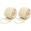 Wisylizv Back Scrubber For Shower Men - Double Side Body Sponge Back Scrubber | Shower Loofah Bath Sponge For Bath And Showers, Body da uomo