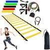 Generic Speed Agility Set - Attrezzatura regolabile da calcio, attrezzo sportivo pieghevole, accessorio per esercizi di allenamento | Kit di prestazioni fitness sostenibili, aiuto di coordinazione