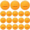 Ciieeo 50 Pezzi Palline da Ping Pong in ABS 40+ Arancione per Allenamento Professionale, Riutilizzabili ad Alta Elasticità, per Praticare Tennis Tavolo