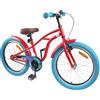HGKMBRY Bicicletta da 16 pollici, telaio in acciaio nero