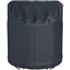 TISHITA Trampolino per Bambini con Protezione da Polvere E Pioggia, Impermeabile, con Blocco di E Corda Regolabile alla Base, Leggero, 210d 99x158cm