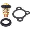 BUDZAVHIC 6G8-12411 66M-12411-00 Termostato 60 ℃ 140 ℉ con Guarnizione 6G8-12414-A0 per Ymh 4 Tempi 6 8 9,9 15 25 30 50 80 100 HP