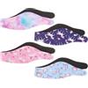 ABOOFAN 4 Pezzi Fascia per Chioma da Nuoto in Sbr Protezione Orecchie Regolabile per Uomini e Donne per Kayak e Bagno