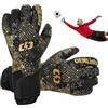 Generic Guanti da portiere comodi, ad alte prestazioni, riutilizzabili, traspiranti | Guanti da portiere da calcio per ragazzi, ragazze, adulti, adolescenti, familiari, amici