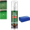 MLVONA Kit di pulizia morbida profonda per tovaglia da biliardo, spray di schiuma detergente per feltro da tavolo da biliardo ad asciugatura rapida, detergente potente rimuove rapidamente le macchie di
