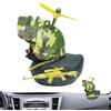 Générique Ornamento auto a forma di anatra,Accessori auto a forma di | Accessorio per manubrio moto, corno d'anatra d