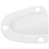 Dilwe Copertura di Sfiato per Cavo in Filo Marino Sfiato a Conchiglia per Barca in Plastica 4,1 X 3,9 X 1, Cm Coperchio di Apertura per Tubo Flessibile Paraspruzzi con 6 Viti per Barche Yacht (White)