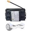 SSCYHT Batteria Litio Sostitutiva 36V per Hoverboard con Sistema bilanciamento