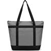 WZHHDM Borsa termica termica, pieghevole, morbida, 72,9 x 52,8 cm, riutilizzabile, per la spesa, per il trasporto di alimenti caldi e freddi (grigio)