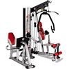 BH Fitness TT Pro G156, Stazione multifunzione di allenamento, Unisex-Adulto, Argento/Nero/Rosso, 174cm x 188cm x 214cm