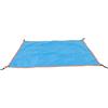 Homoyoyo Copertura Tettoia per Esterno in Fibra di Vetro Blu, Facile da Installare e Portatile, per Campeggio e Backpacking capacità 3-4 Persone