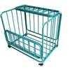 YldessmEU Contenitore for palloni con Ruote e Coperchio, portaoggetti for Attrezzature Sportive, for Basket/Calcio/Garage, Palestra Scolastica, casa, 100x70x82 cm(Green)