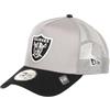 New Era Las Vegas Raiders NFL Gray Black 9Forty A-Frame Trucker cap - One-Size