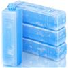 Hemobllo Ice Pack Box 4 Pezzi Blu in PE per Raffreddamento Portatile