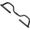 POPETPOP Manubrio Manovrabilità e Farfalla Alluminio Mountain Bike per Lega in Nero 540 * 25.4mm Attacco Migliorando Trekking e Viaggi