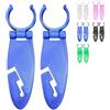 Xevinas Accessori per stand up paddle, 2 supporti per pagaia in ABS, accessori per tavola da SUP per un fissaggio sicuro della pagaia, accessori per SUP, accessori per stand up paddling, kayak e canoa