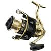 Allthingstore Mulinello da pesca a bobina fissa in metallo pieno serie Hy a lunga distanza Cast mare salata barca da surf resistente antiruggine colore nero per grandi specie di pesci attrezzatura da pesca Hy 4000