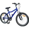HGKMBRY Bicicletta da 20 pollici, 6 marce, telaio in acciaio, verde