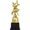 GRIRIW Premio per Gare di Danza in Plastico Oro Base Stabile, Design Elegante e Raffinato, Premi per Competizioni di Danza e Concorsi per Studenti