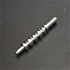 Allthingstore Albero di ricambio con perno a mezza luna per WOLF per mulinelli Cyclone Baitcasting e interfaccia pista (albero Twists)