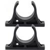 CNYUON Accessori for la Pesca in Barca a Remi for Kayak, Canoa, 2 Pezzi | Clip for pagaia in plastica for supporto for remo
