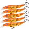 Generic Set da 5 Esche Minnow Articolate, 10,5 cm 9g for Luccio Persico Trota Pesca