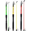 Kolpo Furba Active Canna da Pesca Telescopica 10-80 g 2,10 2,40 2,70 m Spinning Fondo Galleggiante (2.10 mt)
