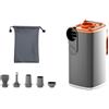 Hfgdnchva Pompa d'Aria Elettrica Mini Portatile Ricaricabile USB per Galleggianti da Piscina, Materassi Ad Aria, Sacchetti per Il Vuoto, Pompa da Viaggio Ad Inflazione Rapida B