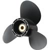 DEzxf9Rd 58100-93733-019 Elica 9 1/4x10 Adatta for fuoribordo 9,9HP-15HP 3 Pale in Acciaio Inossidabile, 58100-93733-019 Motore for Barca